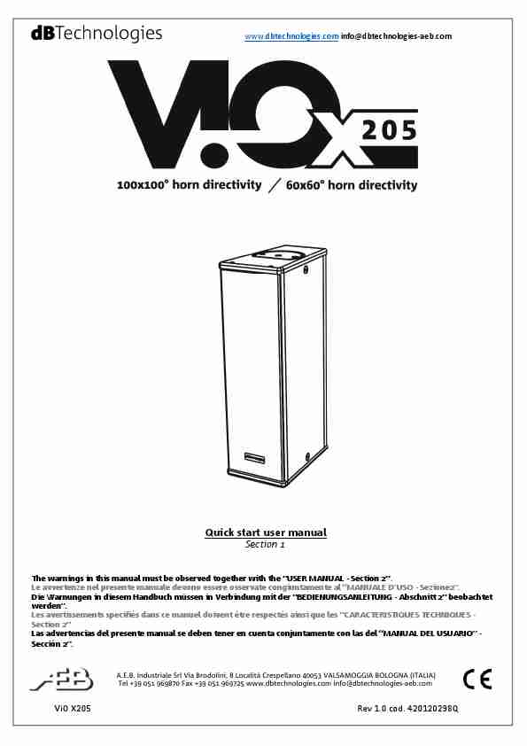 DBTECHNOLOGIES VIO X205-page_pdf